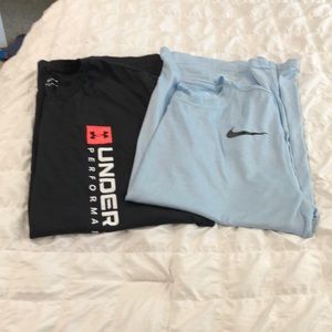BUNDLE SALE: NWOT-Mens under amour and Nike short sleeve tee